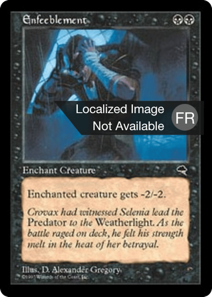 Affaiblissement — Tempest — Magic: The Gathering