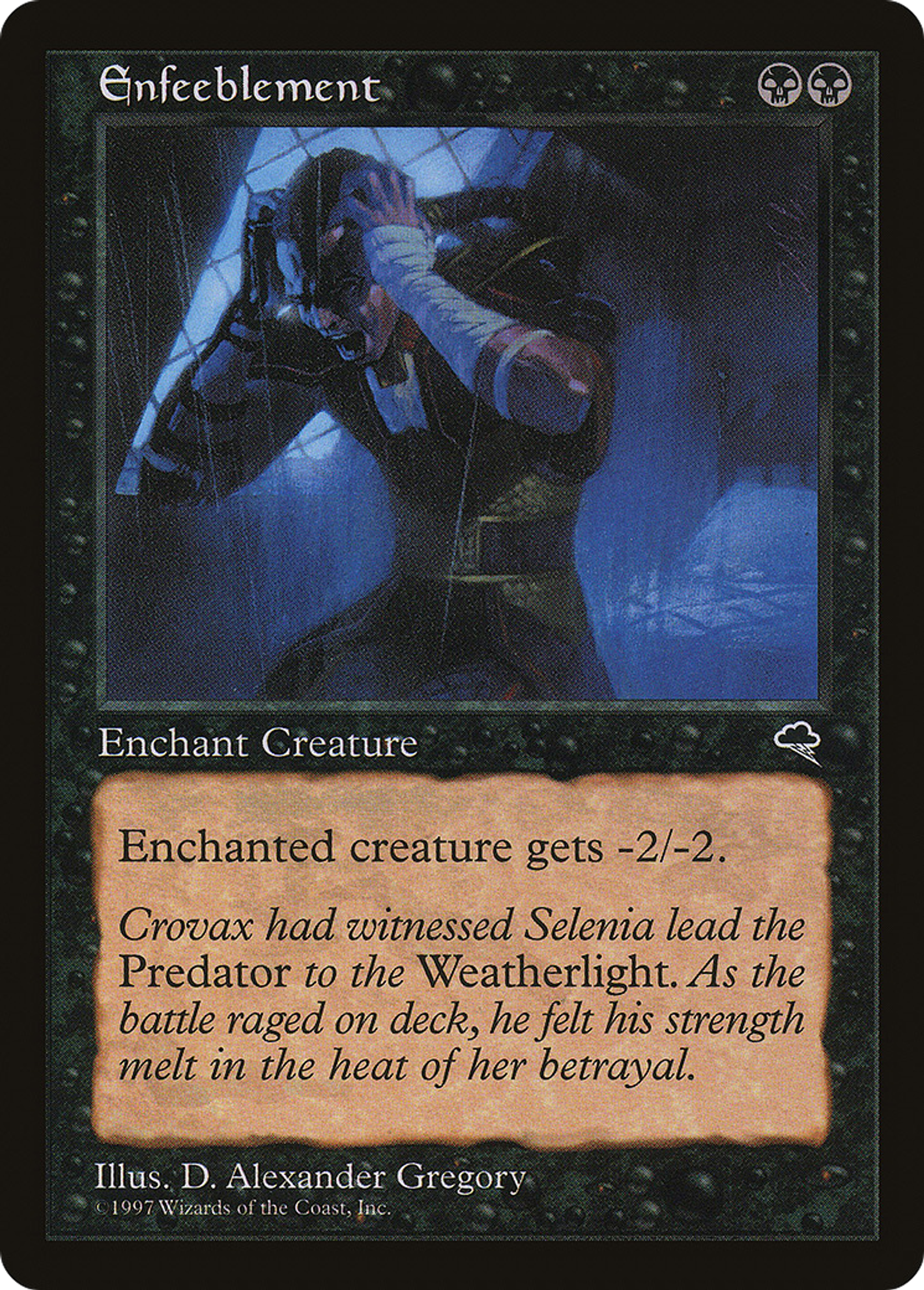 Enfeeblement — Tempest — Magic: The Gathering