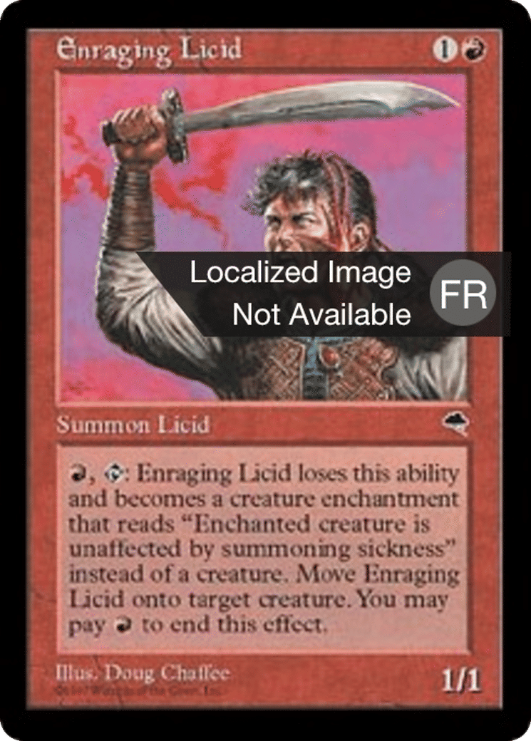 Litique enrageant — Tempest — Magic: The Gathering