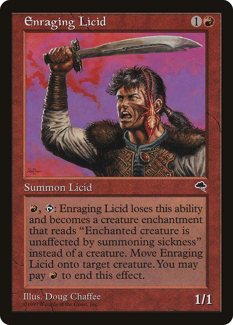 Enraging Licid — Tempest — Magic: The Gathering