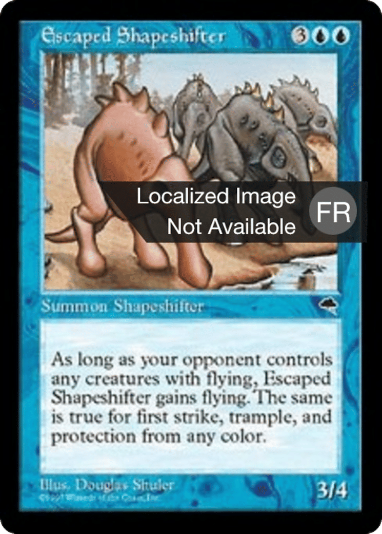 Changeforme en liberté — Tempest — Magic: The Gathering
