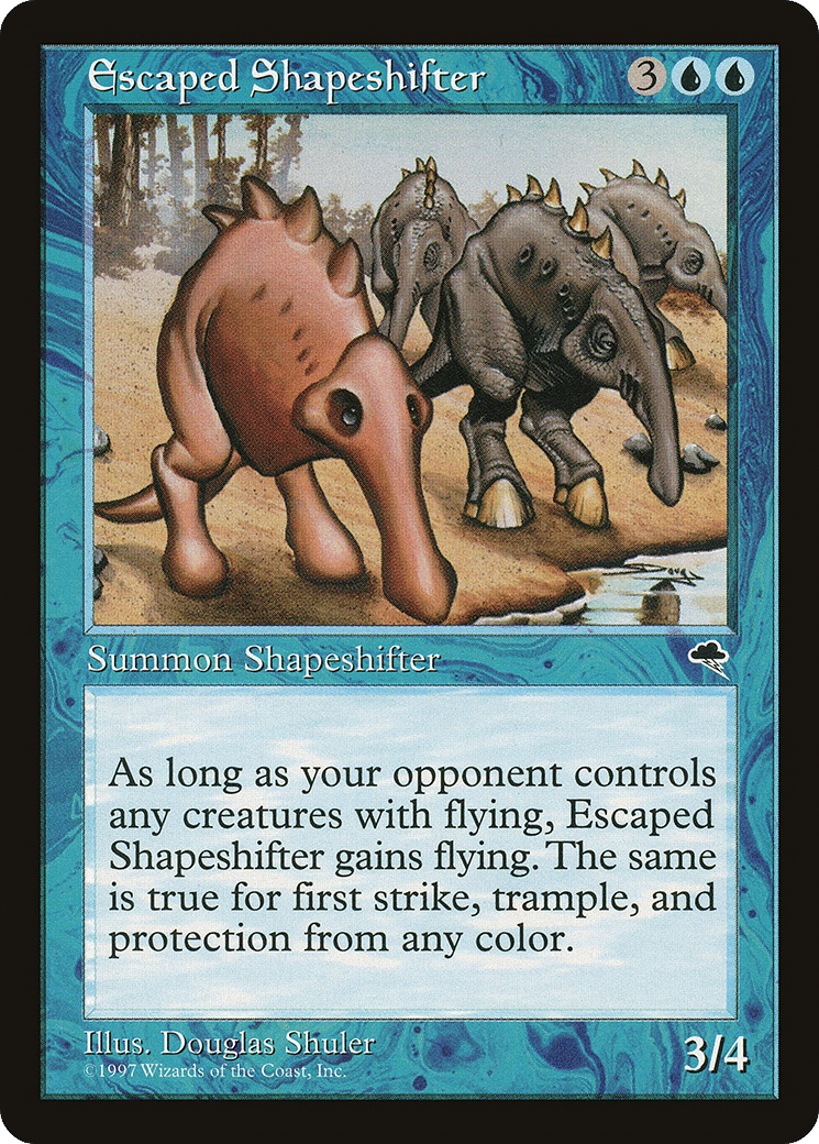 Escaped Shapeshifter — Tempest — Magic: The Gathering