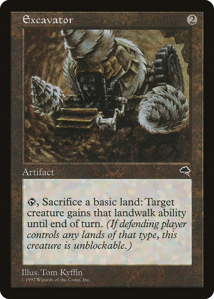 Excavator — Tempest — Magic: The Gathering