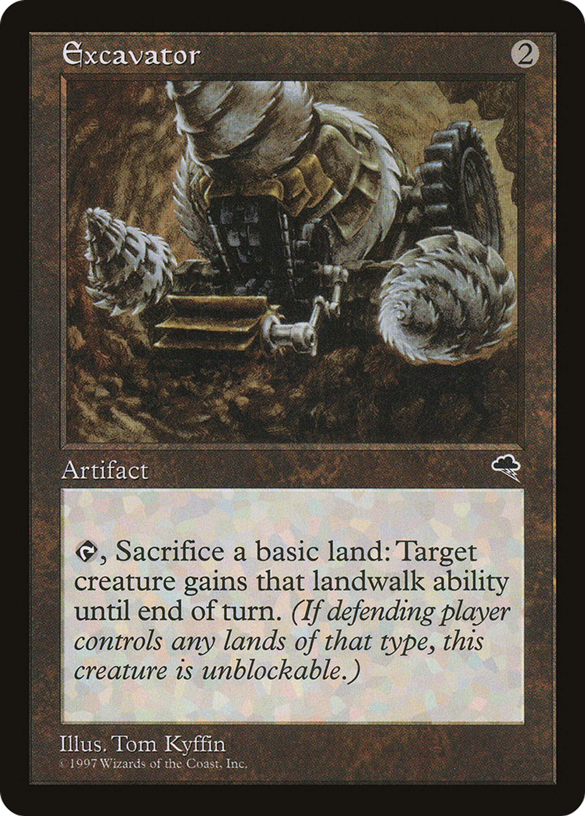 Excavator — Tempest — Magic: The Gathering