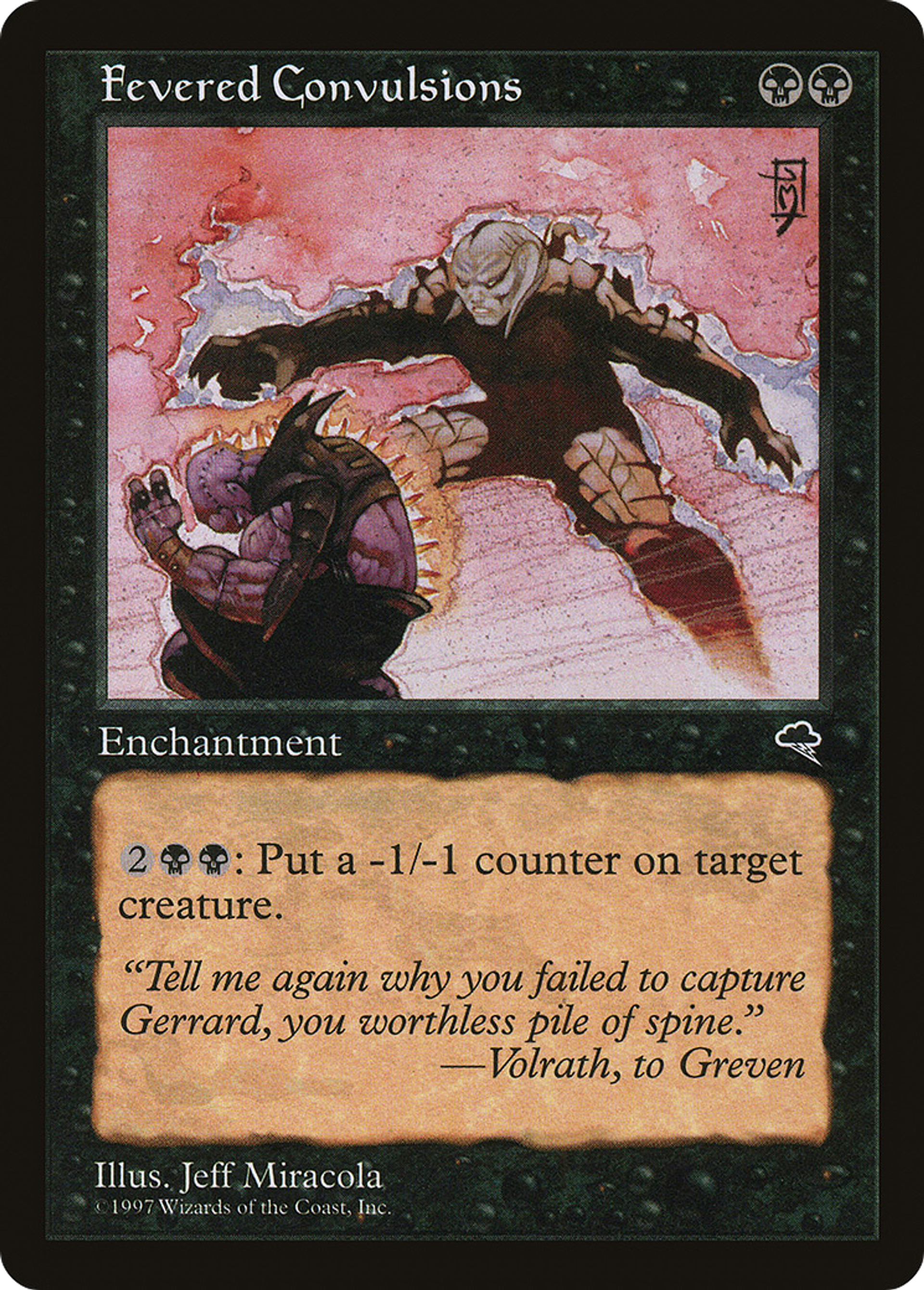 Fevered Convulsions — Tempest — Magic: The Gathering
