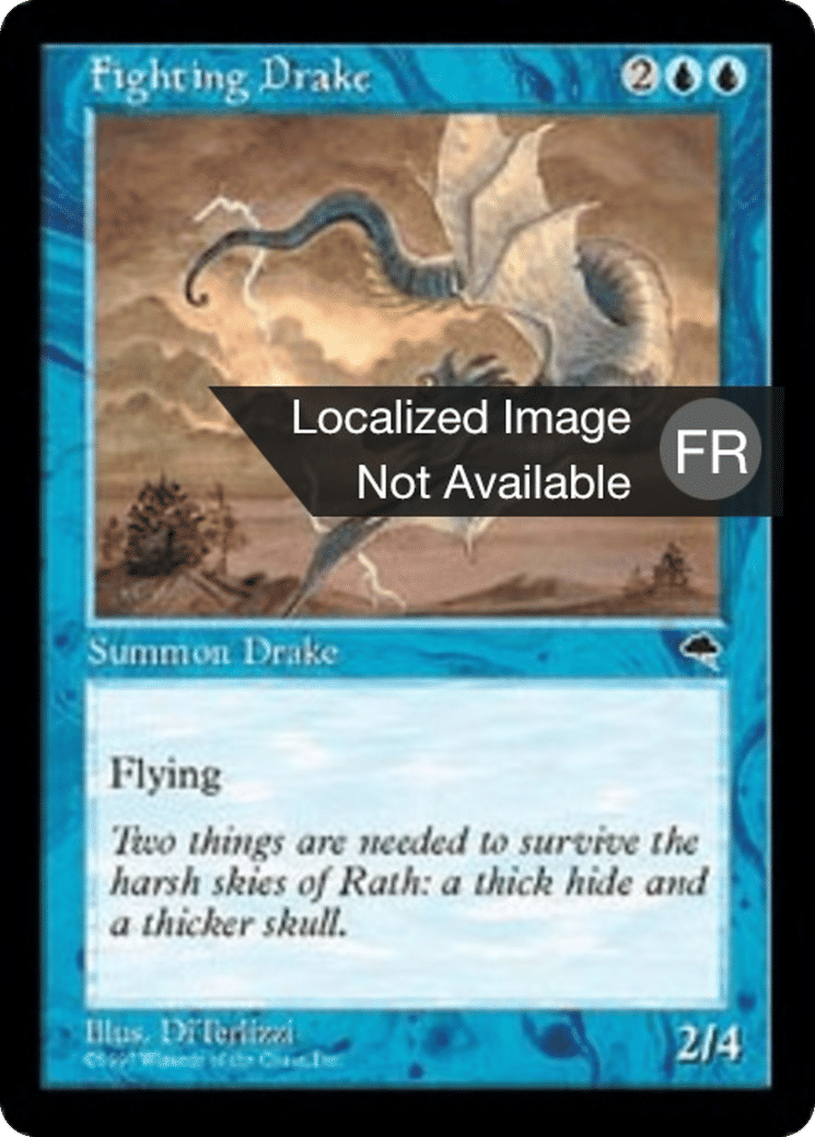 Drakôn combattant — Tempest — Magic: The Gathering
