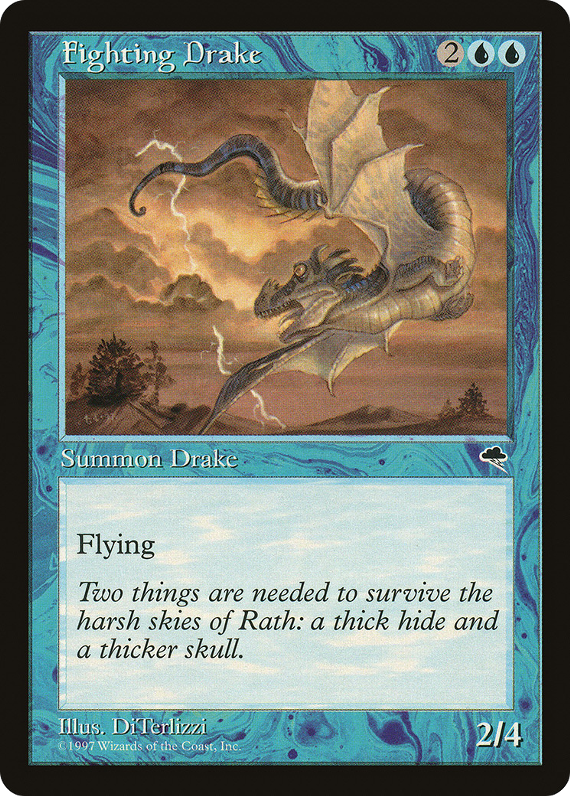Fighting Drake — Tempest — Magic: The Gathering