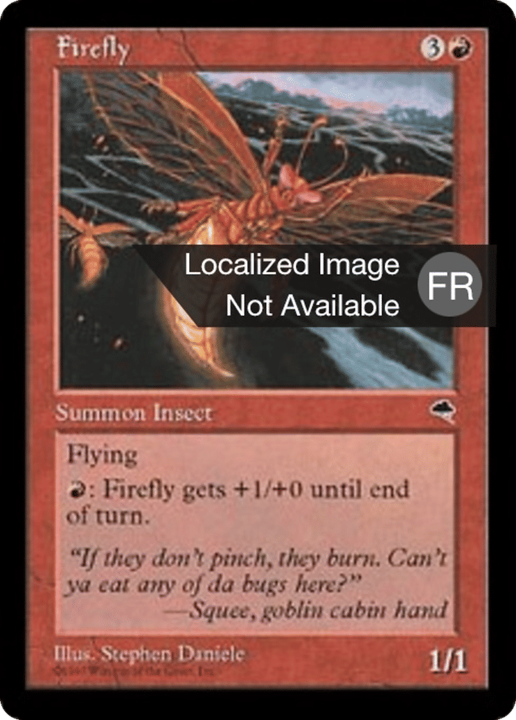 Mouche à feu — Tempest — Magic: The Gathering