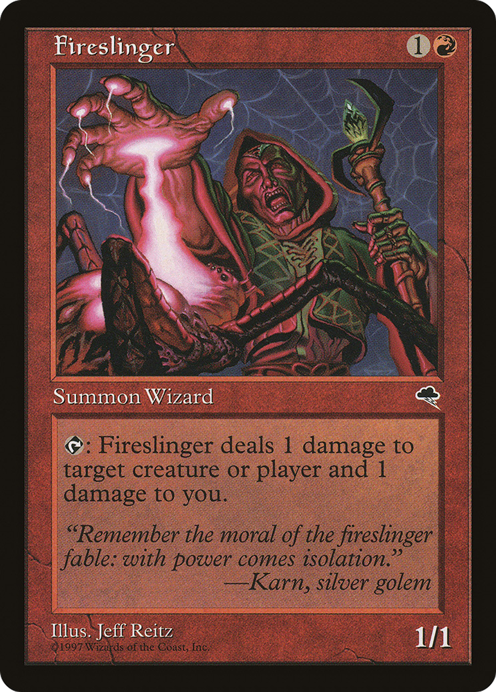 Fireslinger — Tempest — Magic: The Gathering