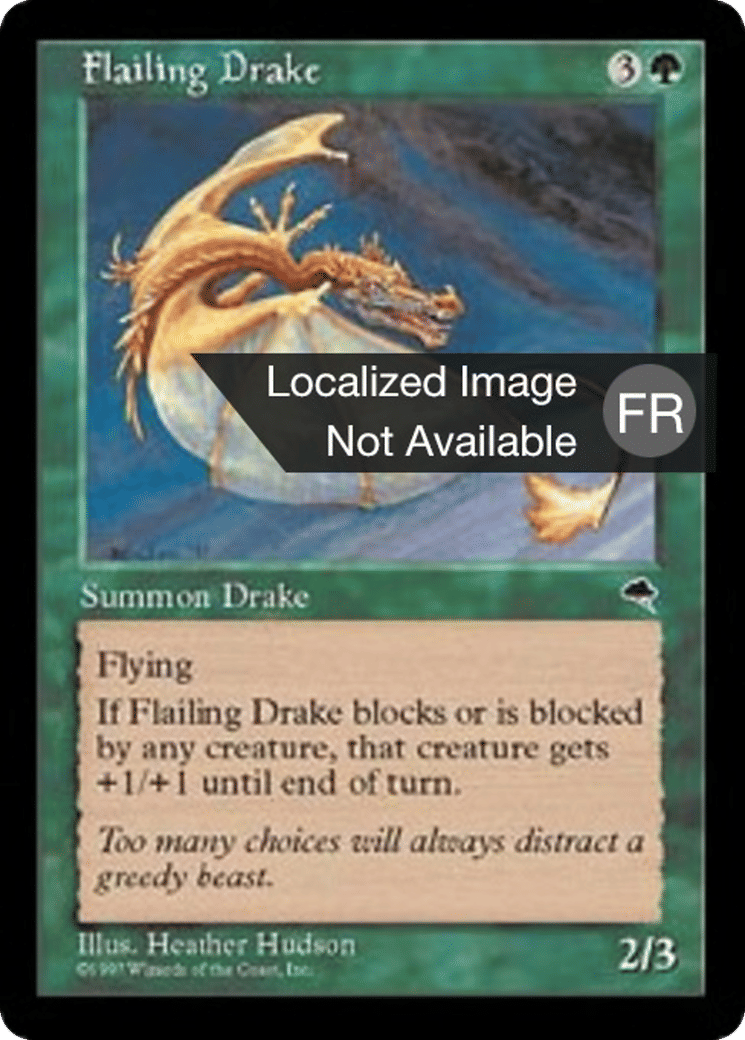 Drakôn flagellant — Tempest — Magic: The Gathering