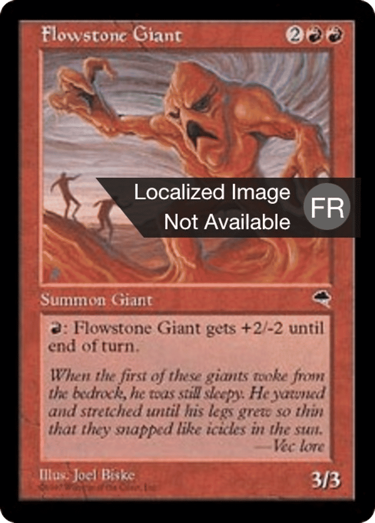 Géant de fluipierre — Tempest — Magic: The Gathering