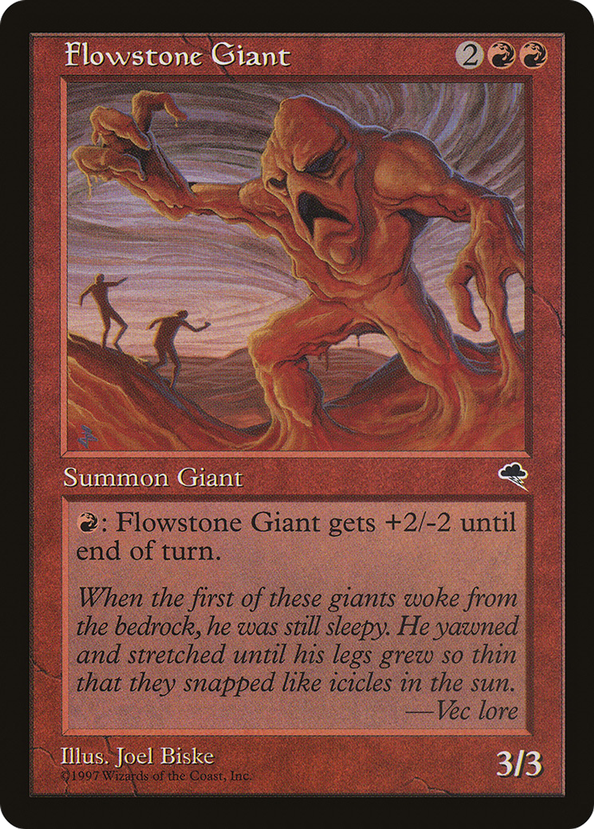 Flowstone Giant — Tempest — Magic: The Gathering