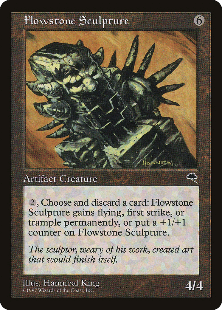 Flowstone Sculpture — Tempest — Magic: The Gathering