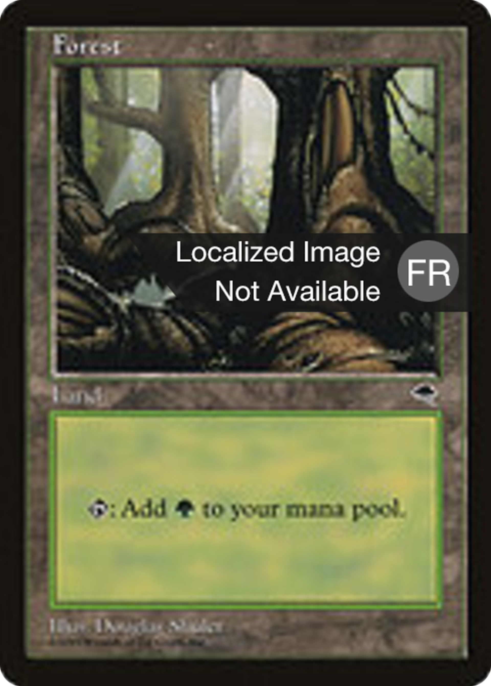 Forêt — Tempest — Magic: The Gathering