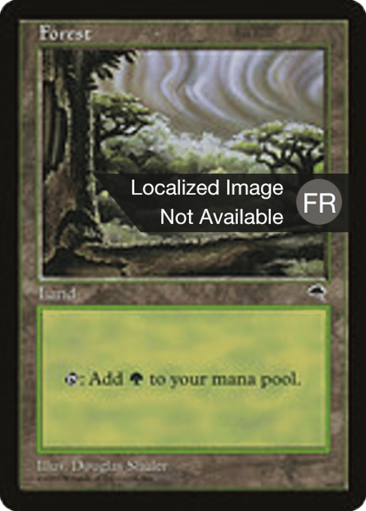 Forêt — Tempest — Magic: The Gathering