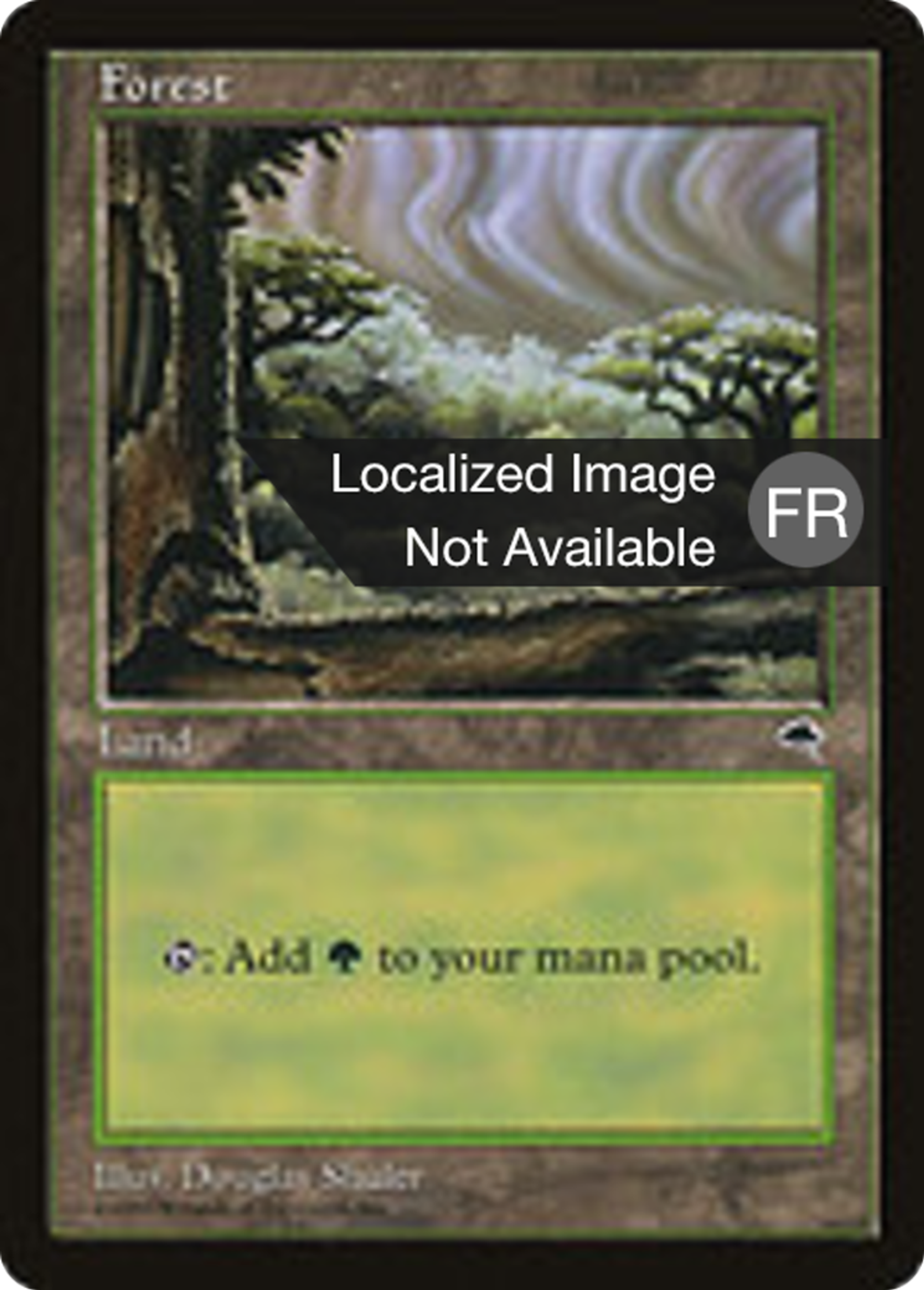 Forêt — Tempest — Magic: The Gathering