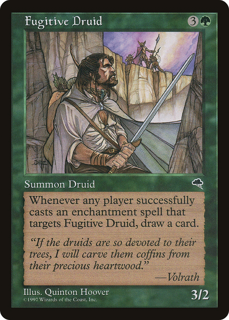 Fugitive Druid — Tempest — Magic: The Gathering