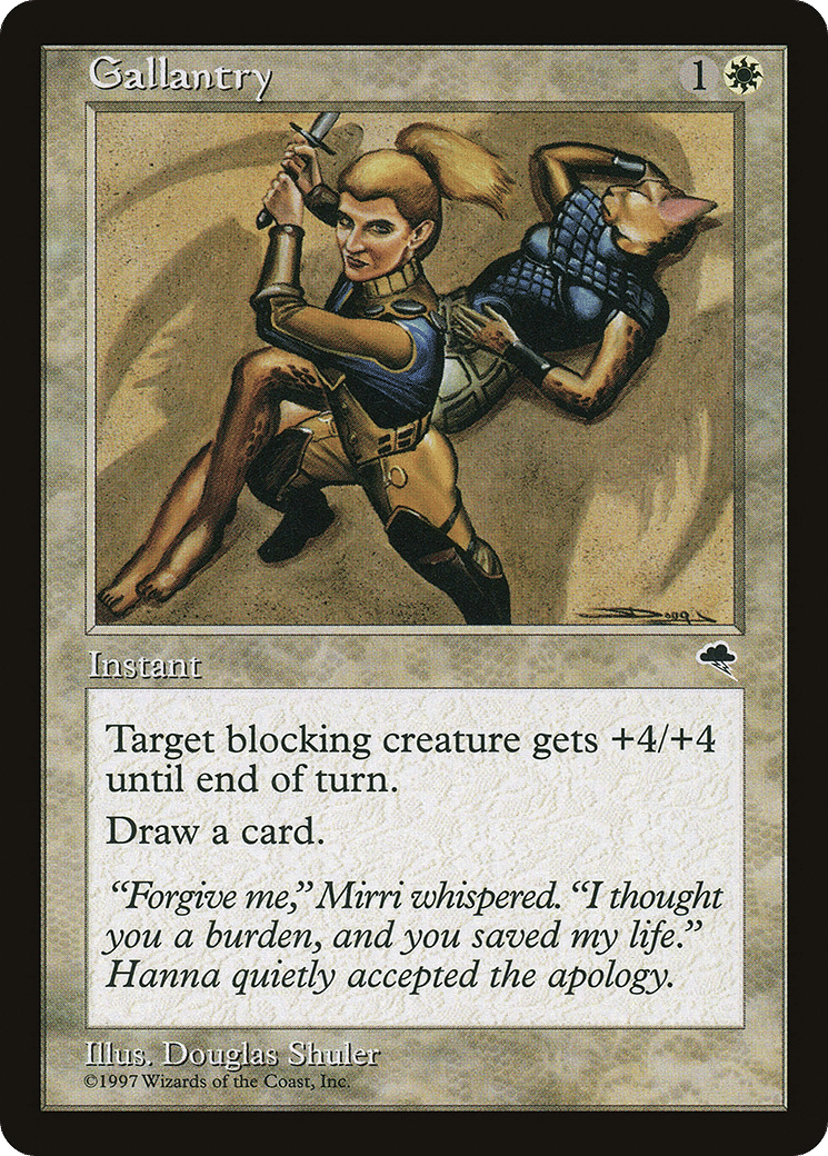 Gallantry — Tempest — Magic: The Gathering