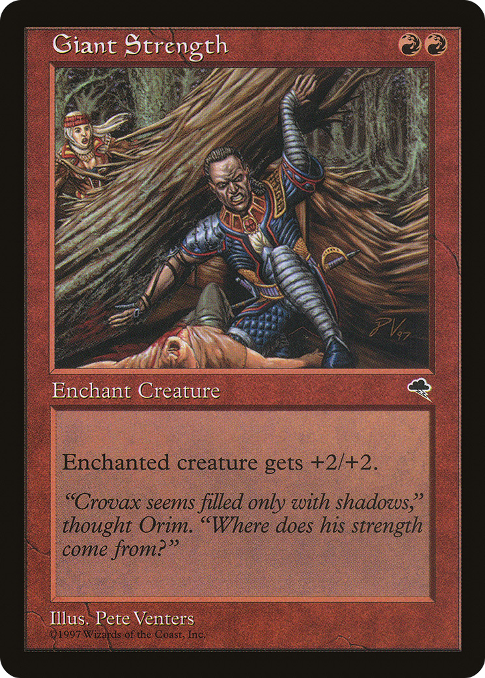 Giant Strength — Tempest — Magic: The Gathering