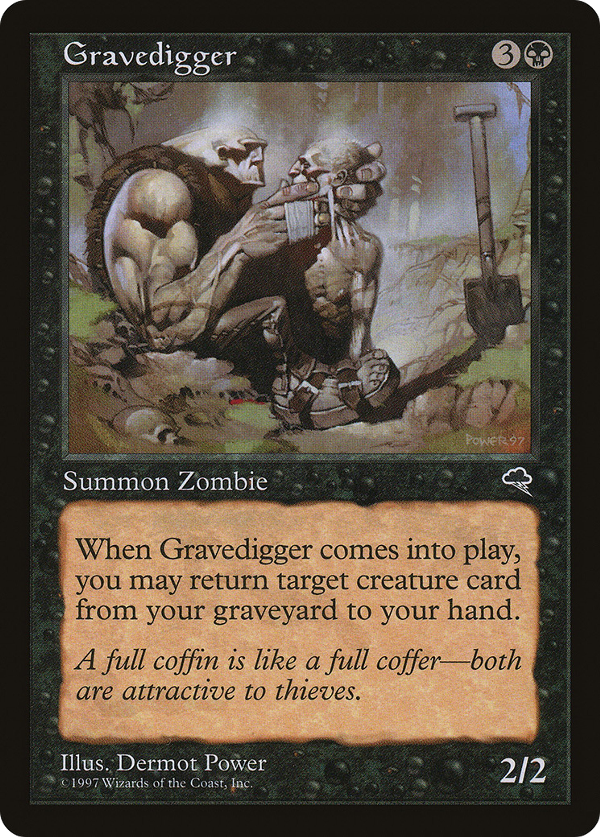Gravedigger — Tempest — Magic: The Gathering