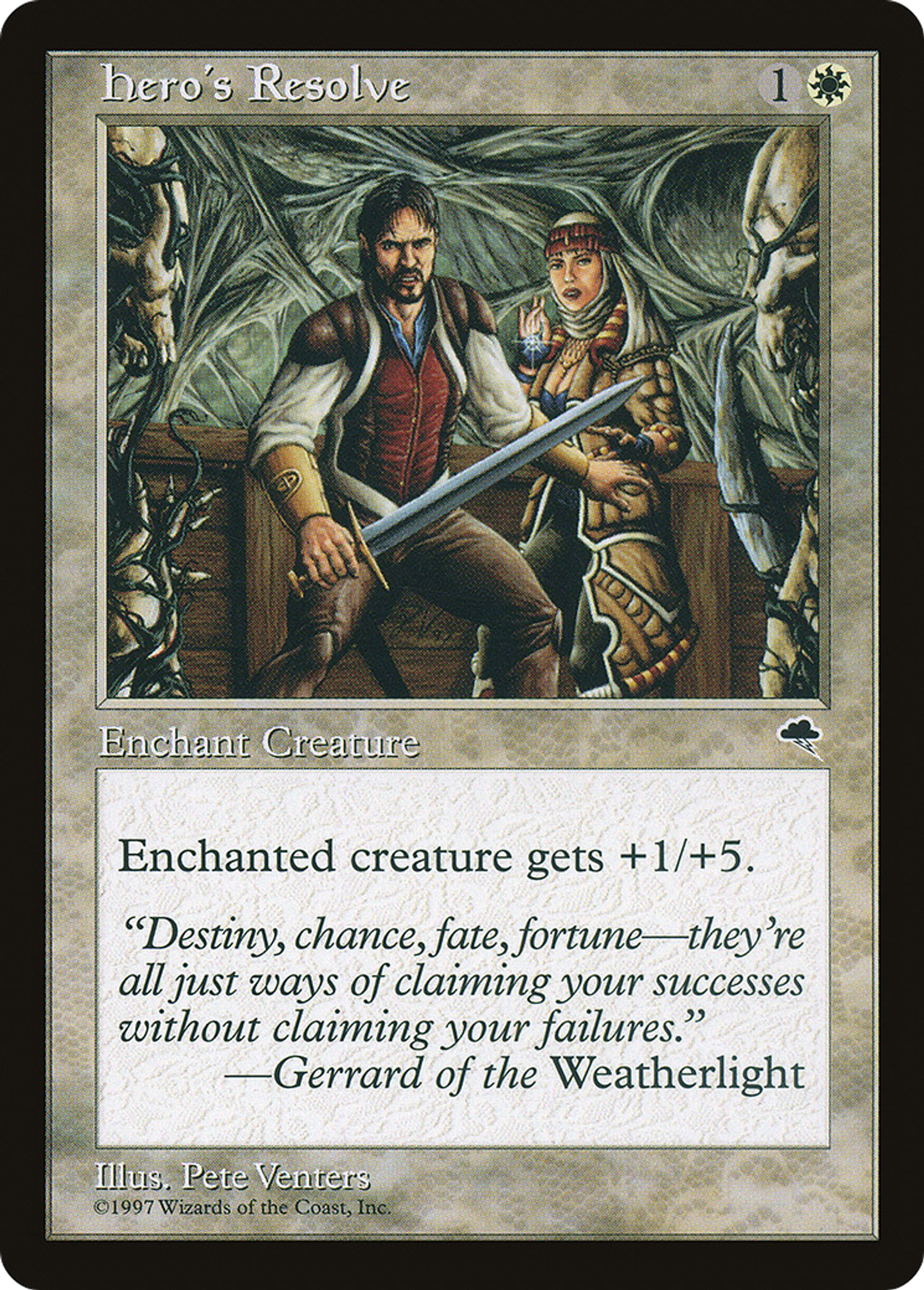 Hero's Resolve — Tempest — Magic: The Gathering