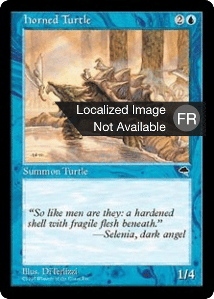 Tortue cornue — Tempest — Magic: The Gathering