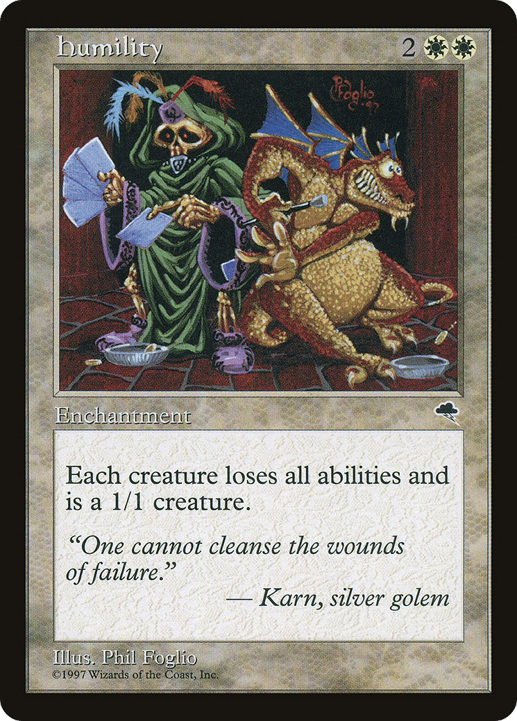 Humility — Tempest — Magic: The Gathering
