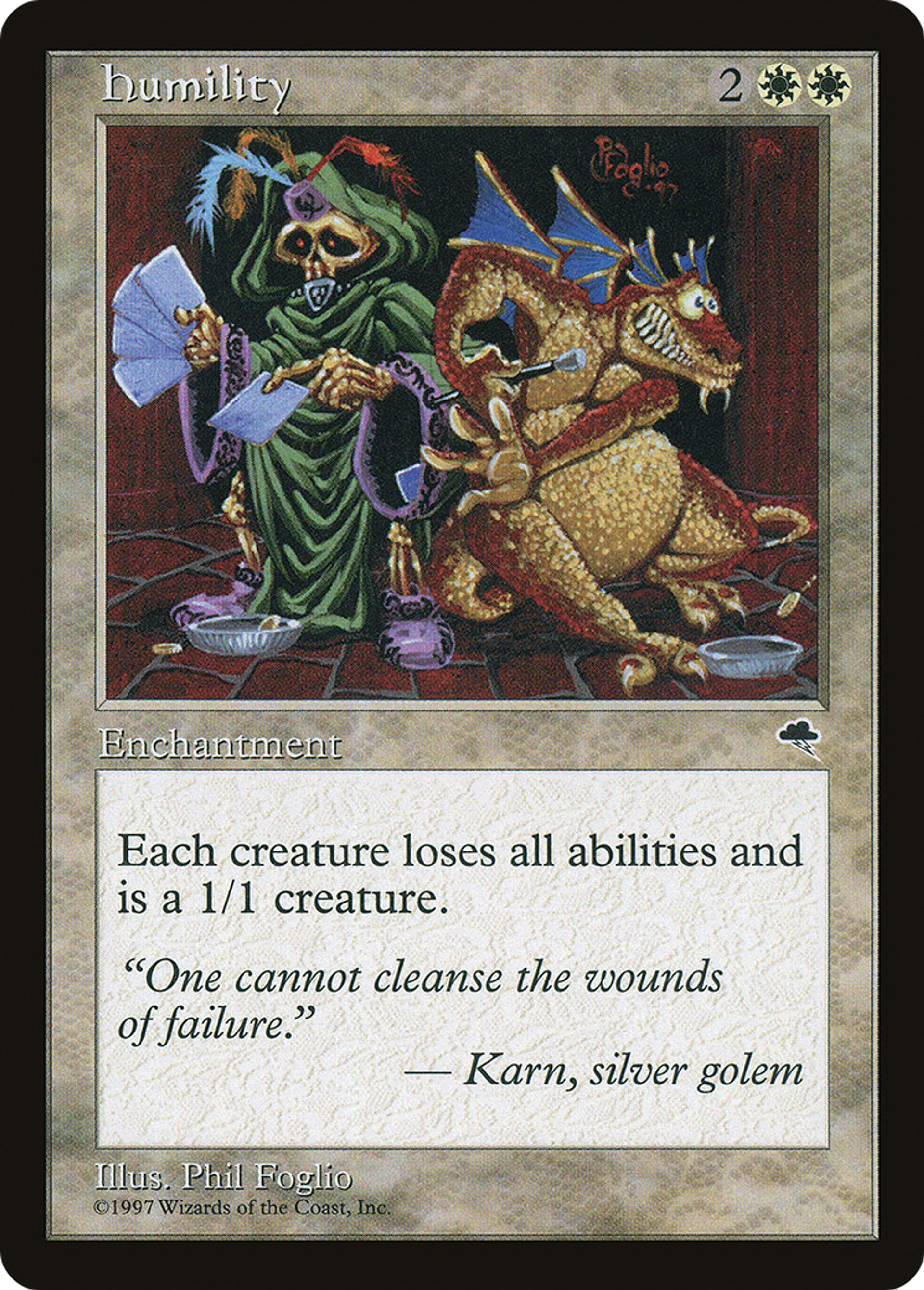 Humility — Tempest — Magic: The Gathering