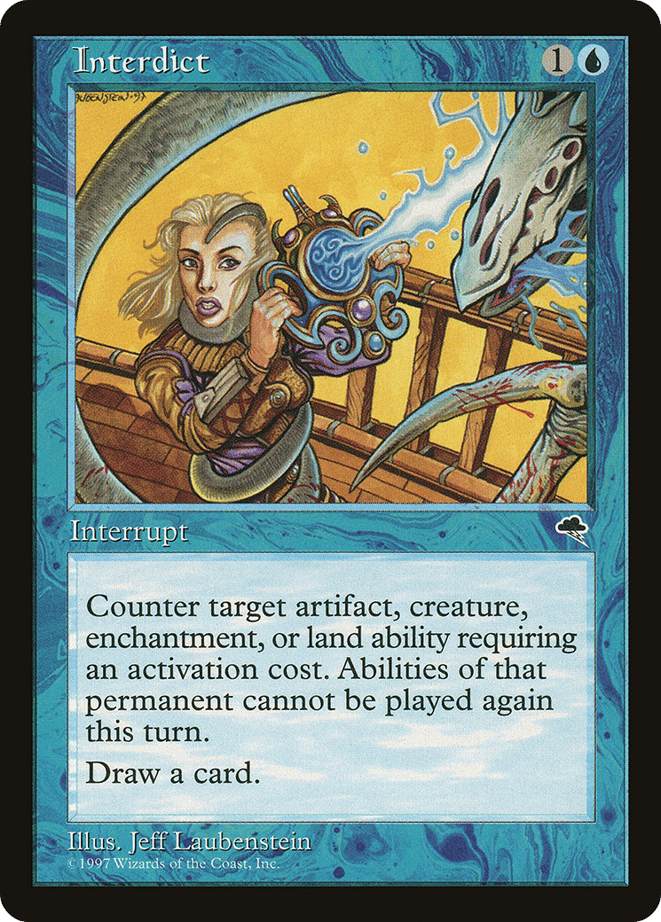 Interdict — Tempest — Magic: The Gathering