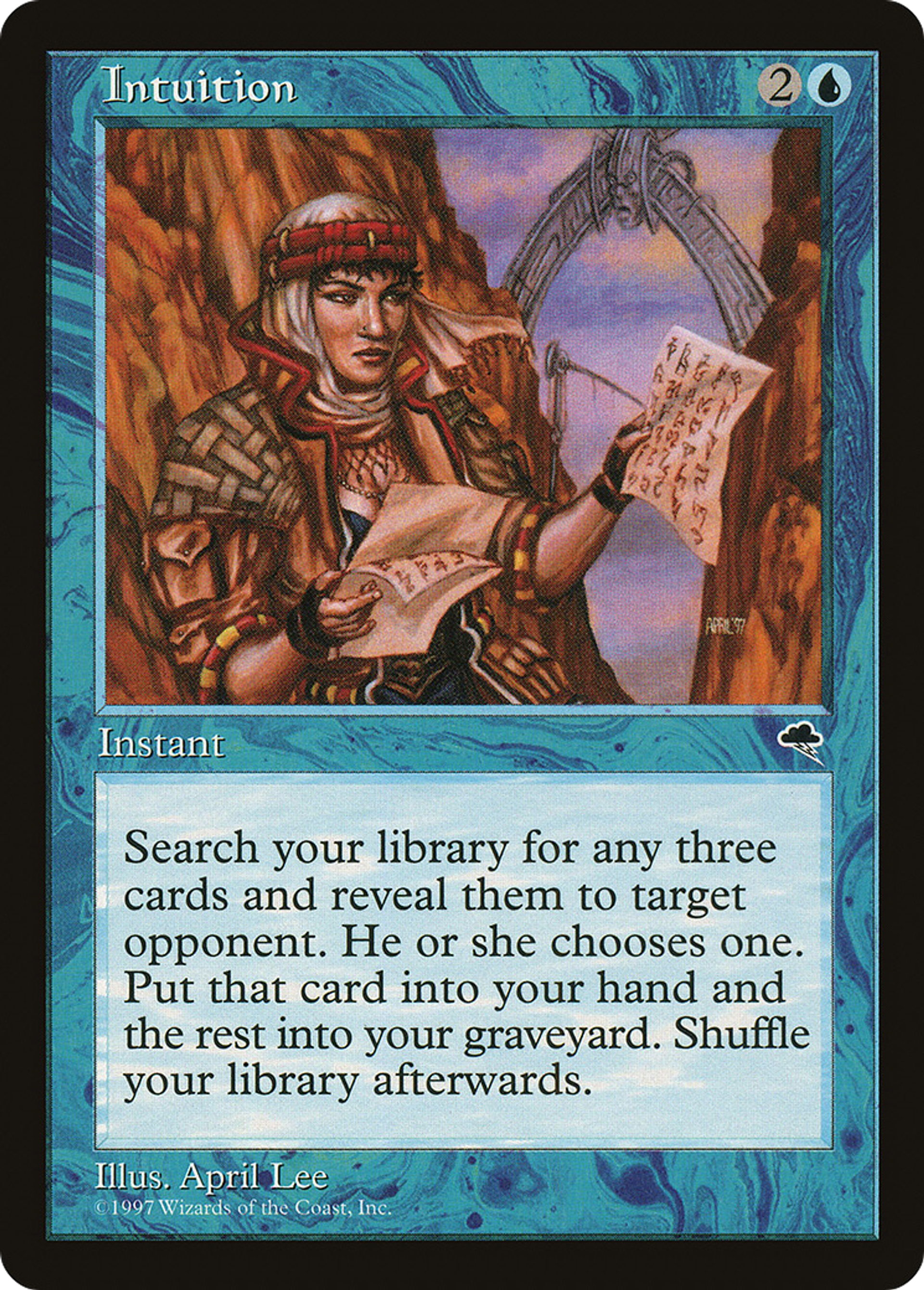 Intuition — Tempest — Magic: The Gathering