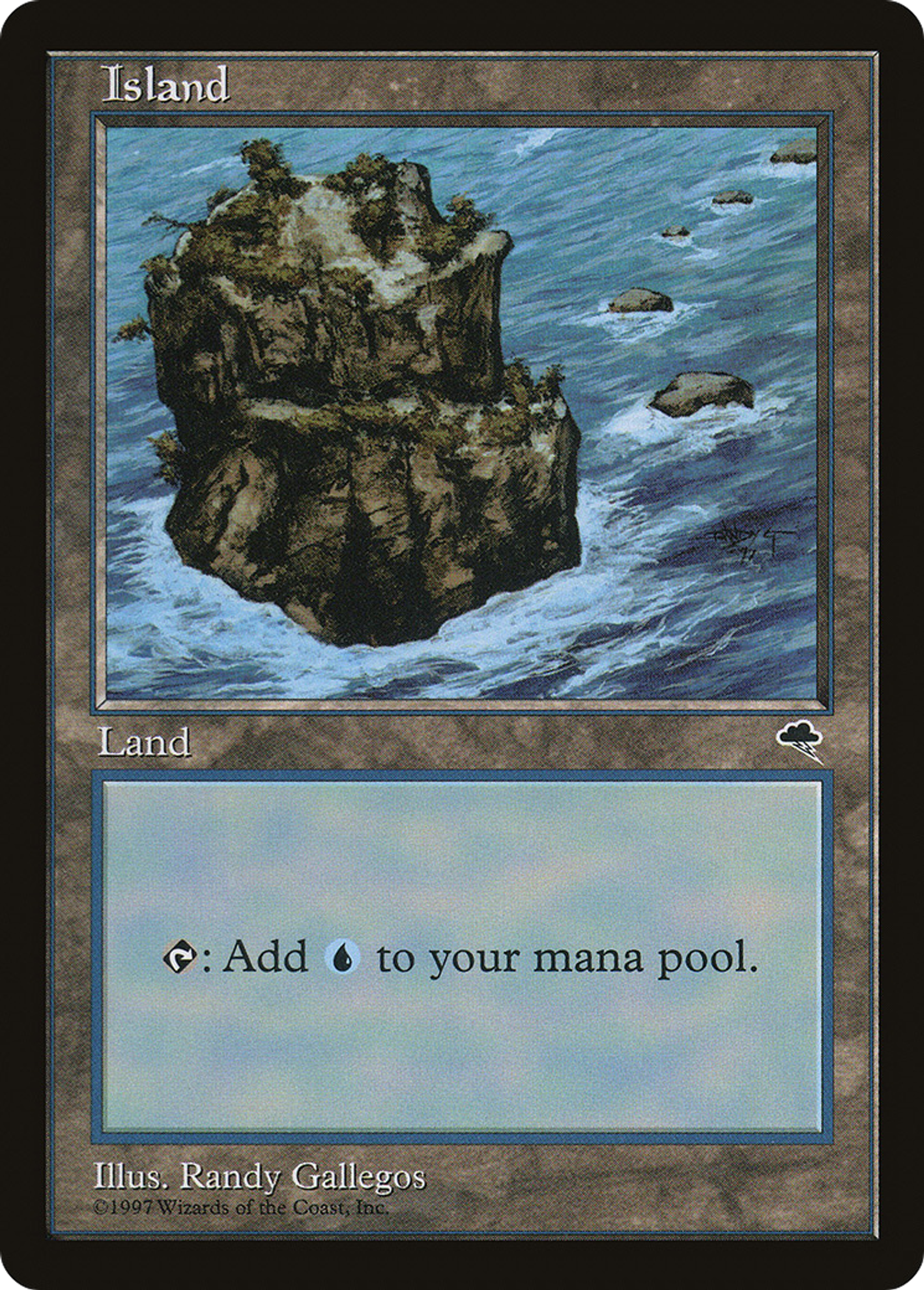 Island — Tempest — Magic: The Gathering