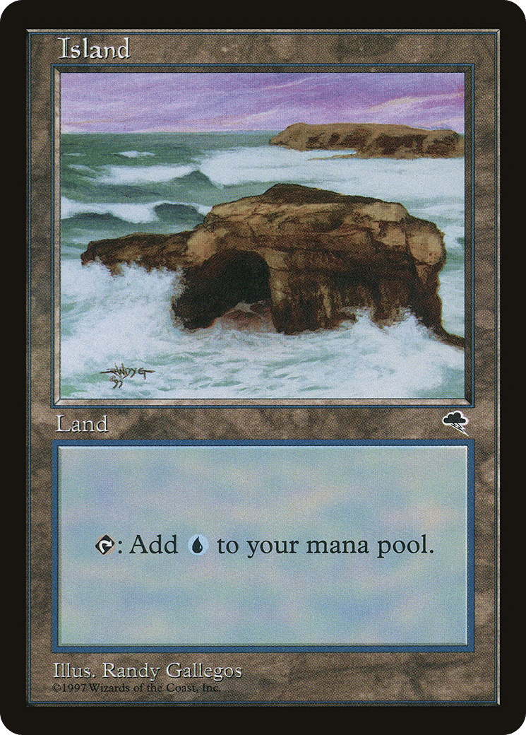 Island — Tempest — Magic: The Gathering