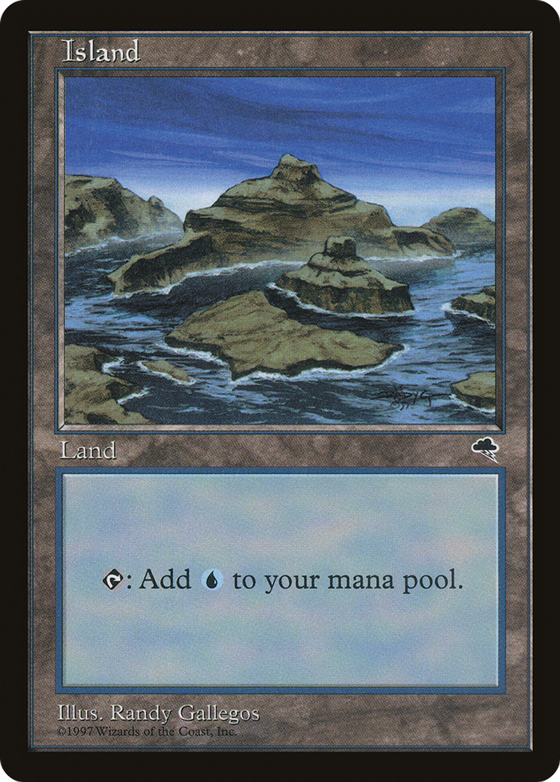 Island — Tempest — Magic: The Gathering