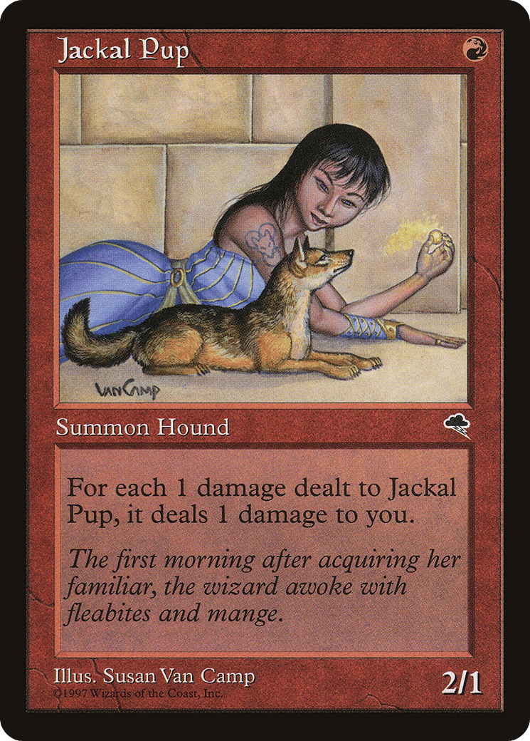 Jackal Pup — Tempest — Magic: The Gathering