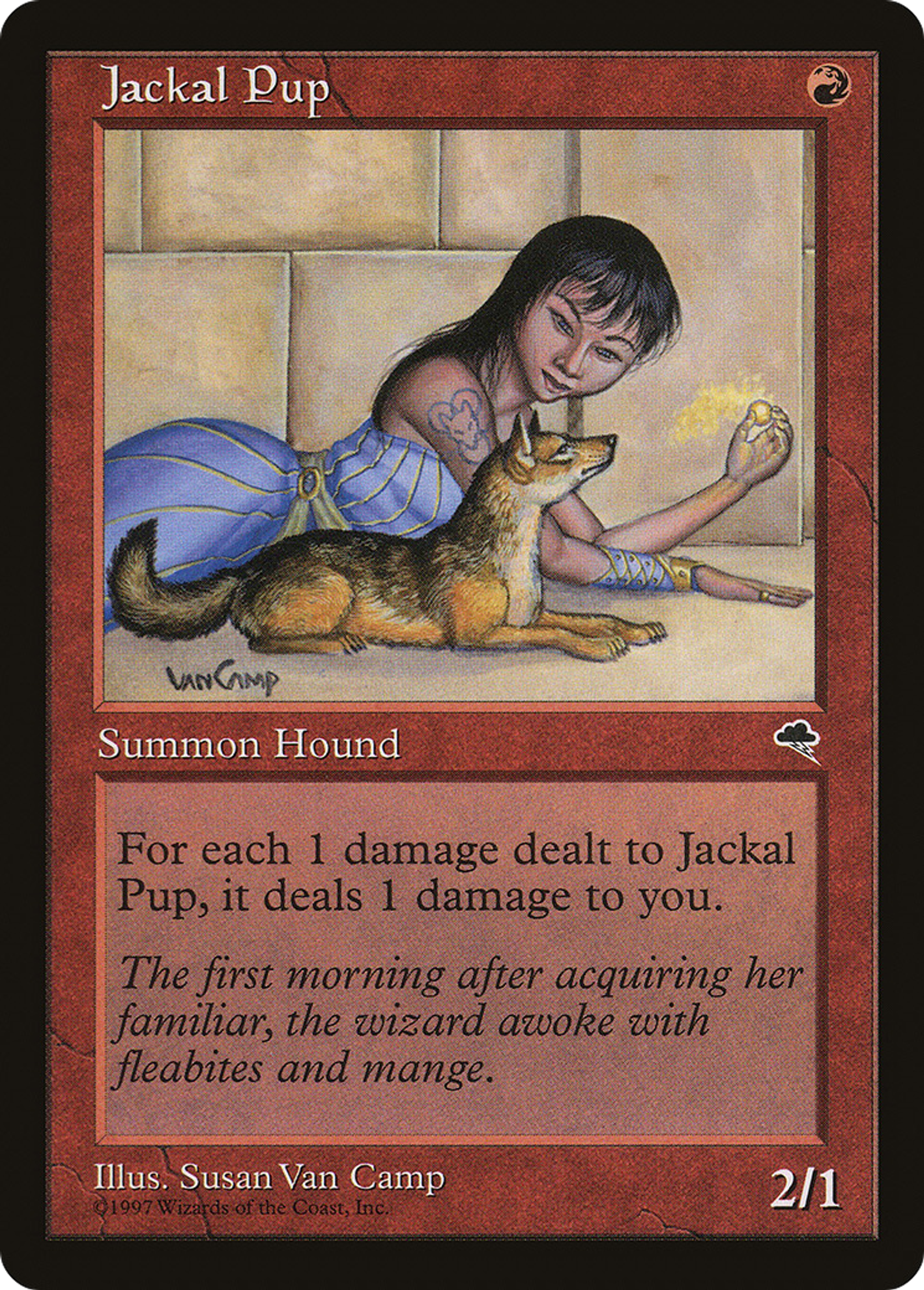 Jackal Pup — Tempest — Magic: The Gathering