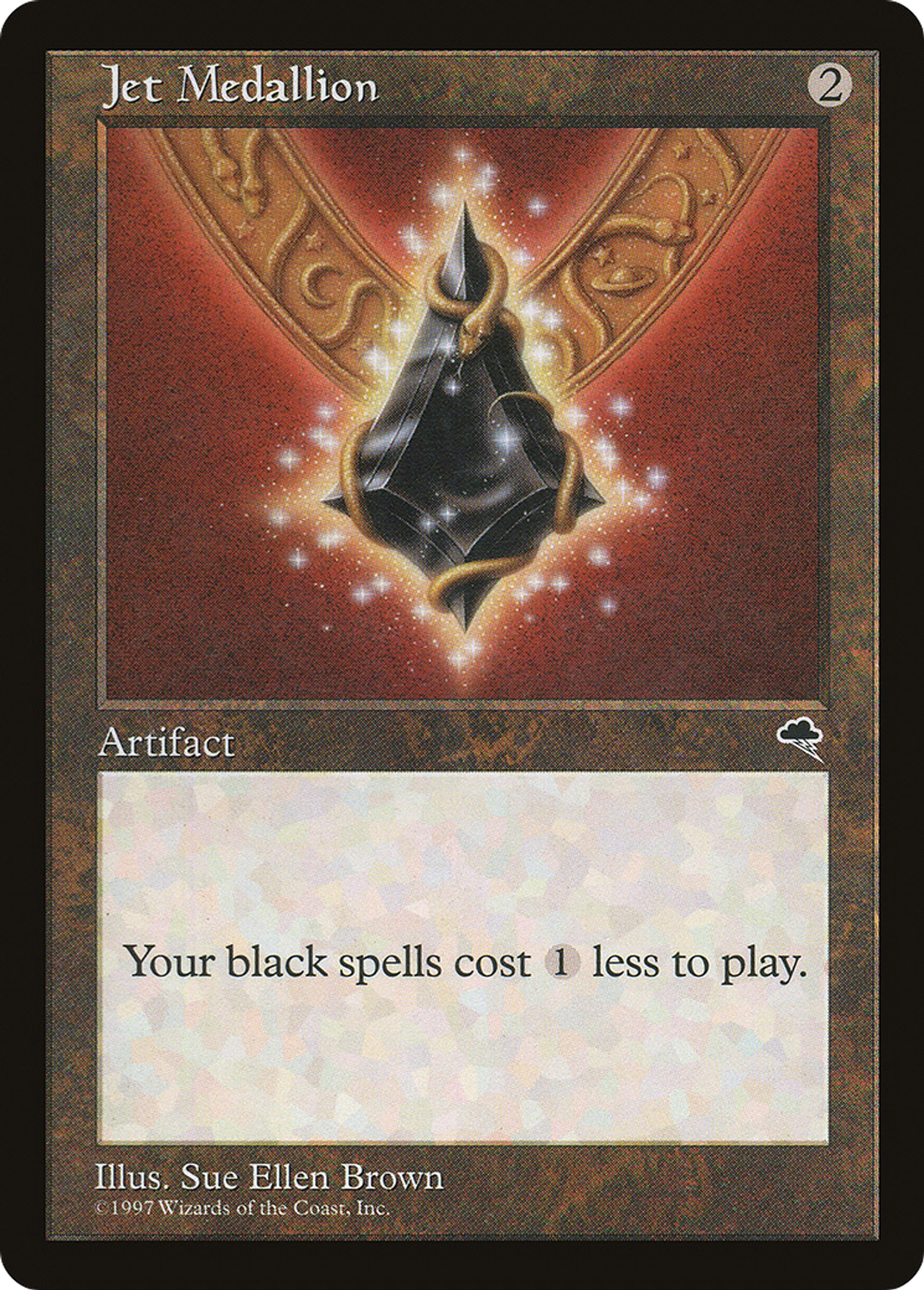 Jet Medallion — Tempest — Magic: The Gathering