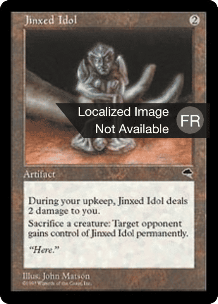 Idole porte-malheur — Tempest — Magic: The Gathering