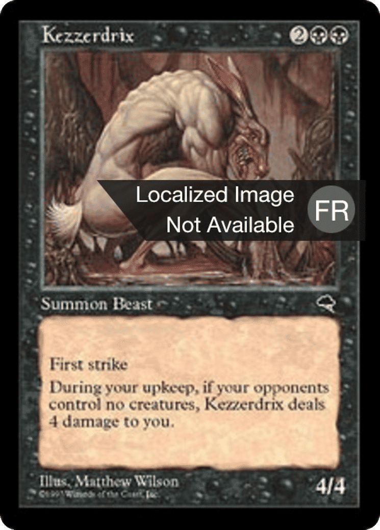 Kezzerdrix — Tempest — Magic: The Gathering