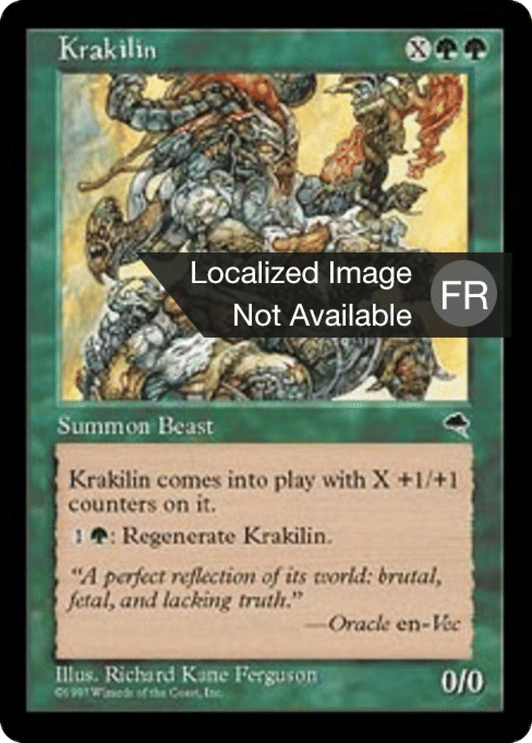 Krakilïn — Tempest — Magic: The Gathering