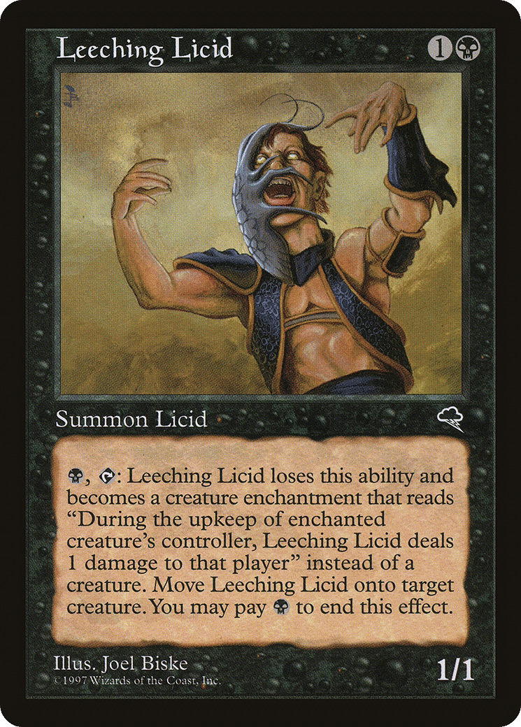 Leeching Licid — Tempest — Magic: The Gathering