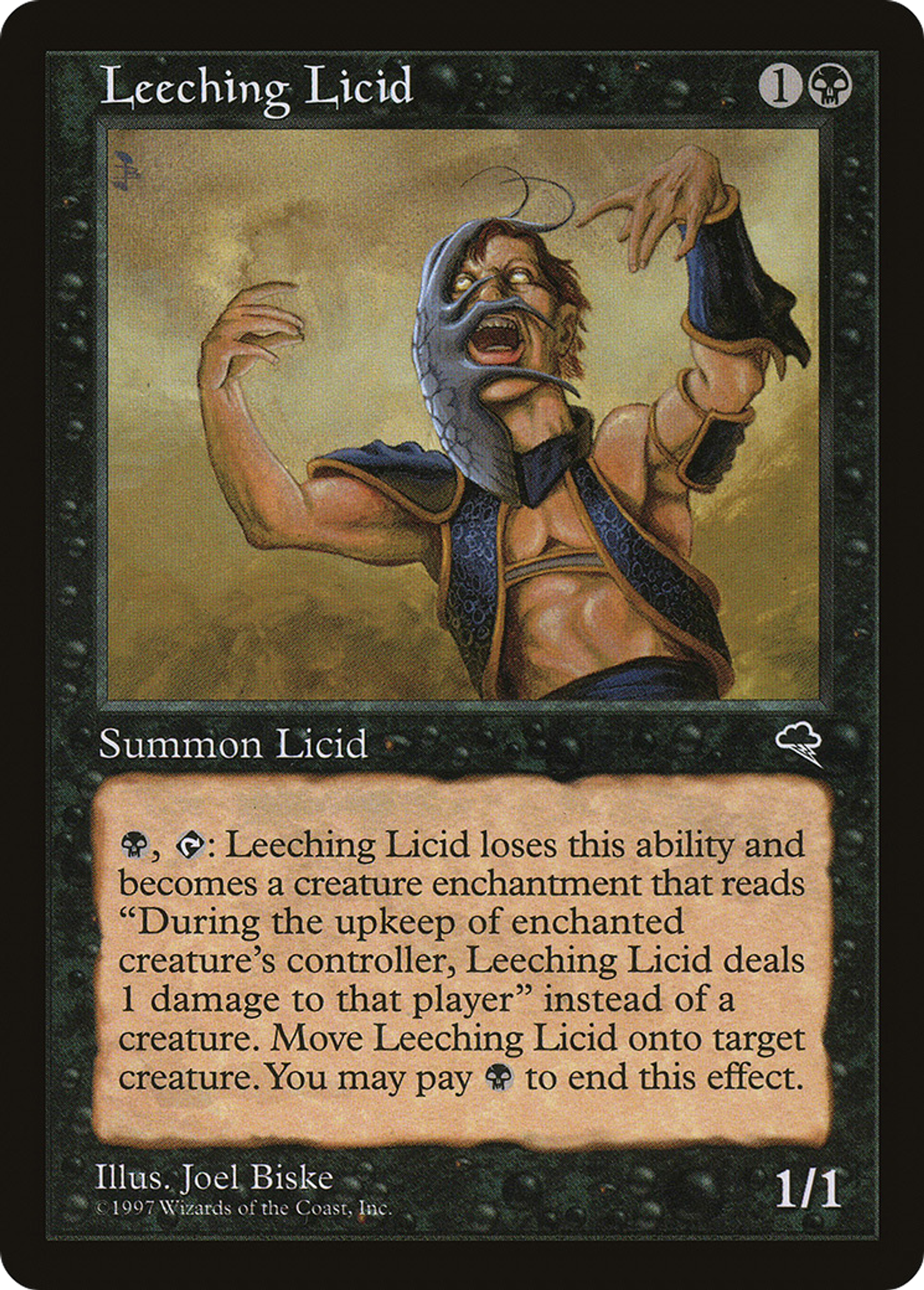 Leeching Licid — Tempest — Magic: The Gathering