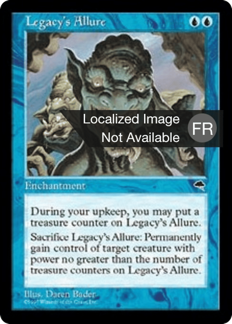 Attirance vers l'Héritage — Tempest — Magic: The Gathering