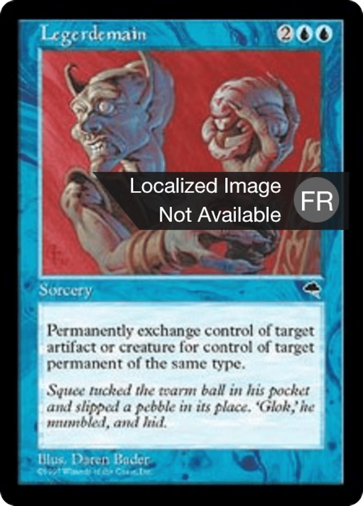Tour de passe-passe — Tempest — Magic: The Gathering