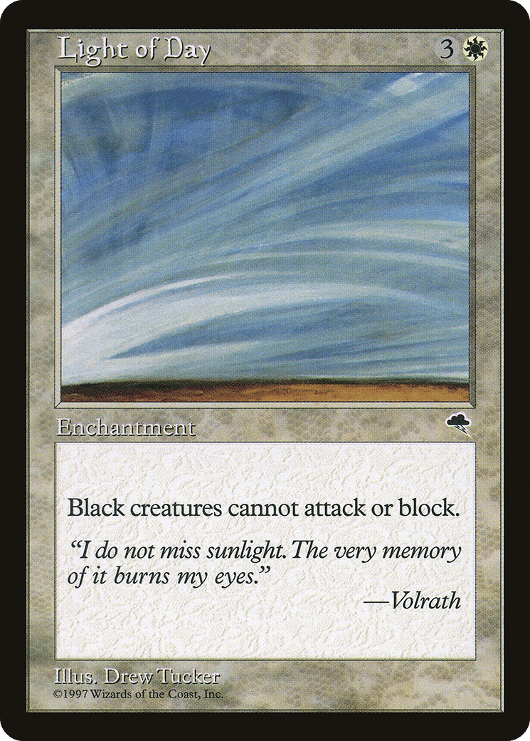 Light of Day — Tempest — Magic: The Gathering