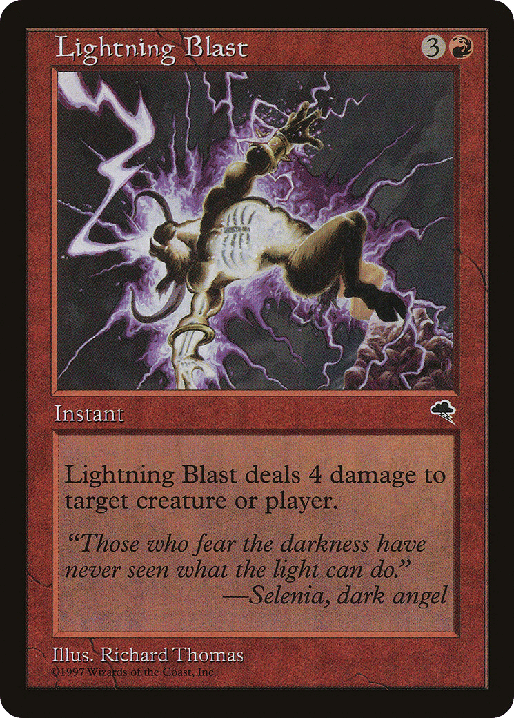 Lightning Blast — Tempest — Magic: The Gathering