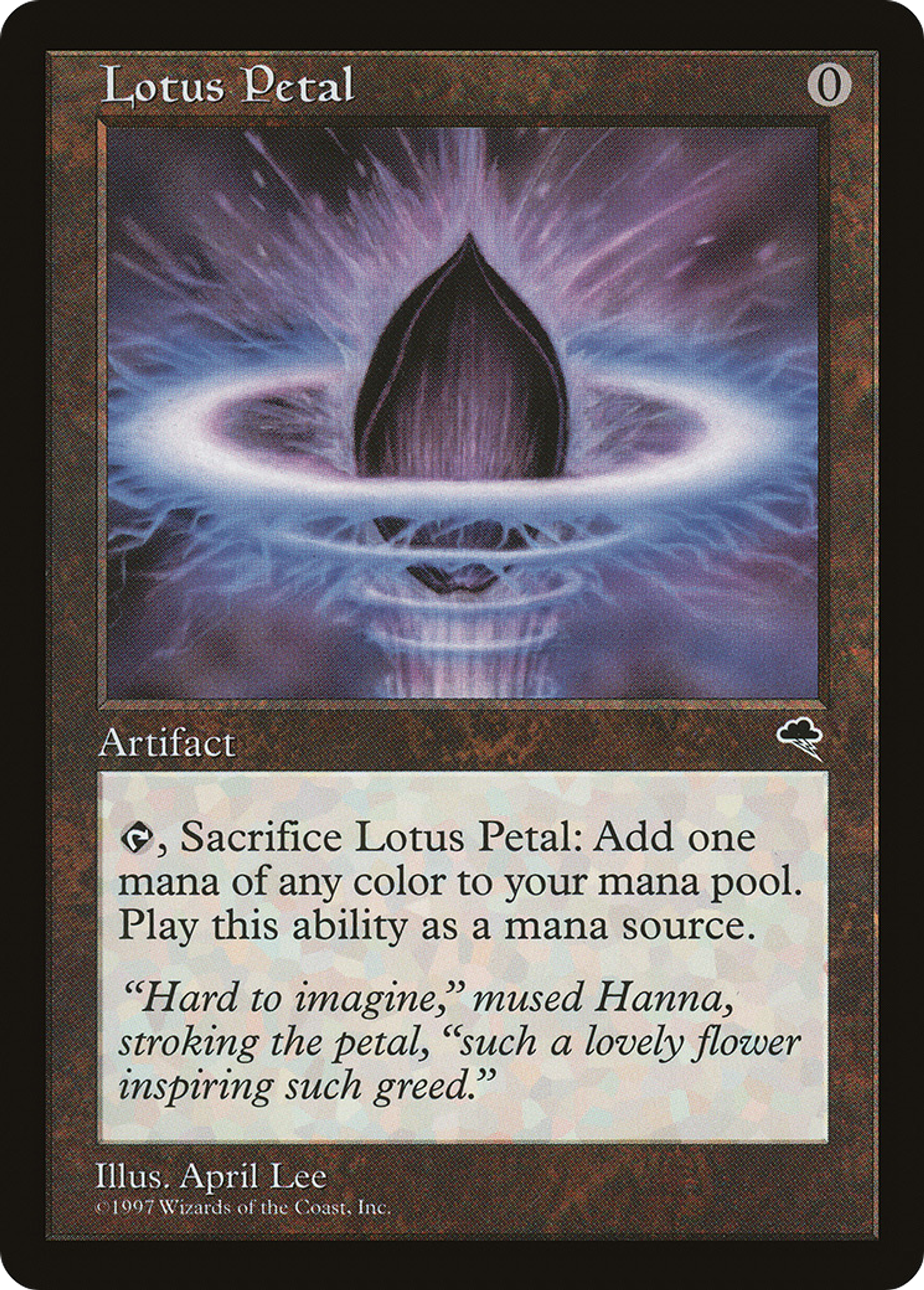 Lotus Petal — Tempest — Magic: The Gathering