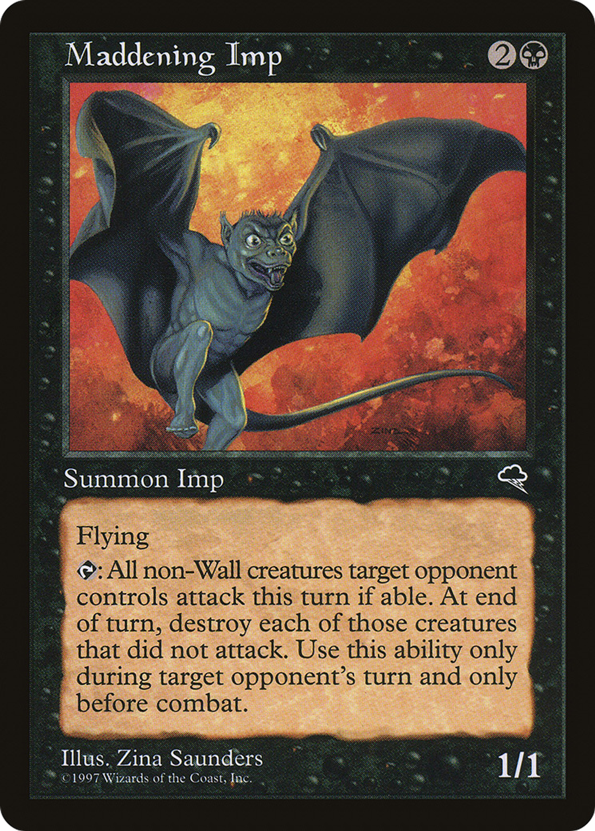 Maddening Imp — Tempest — Magic: The Gathering