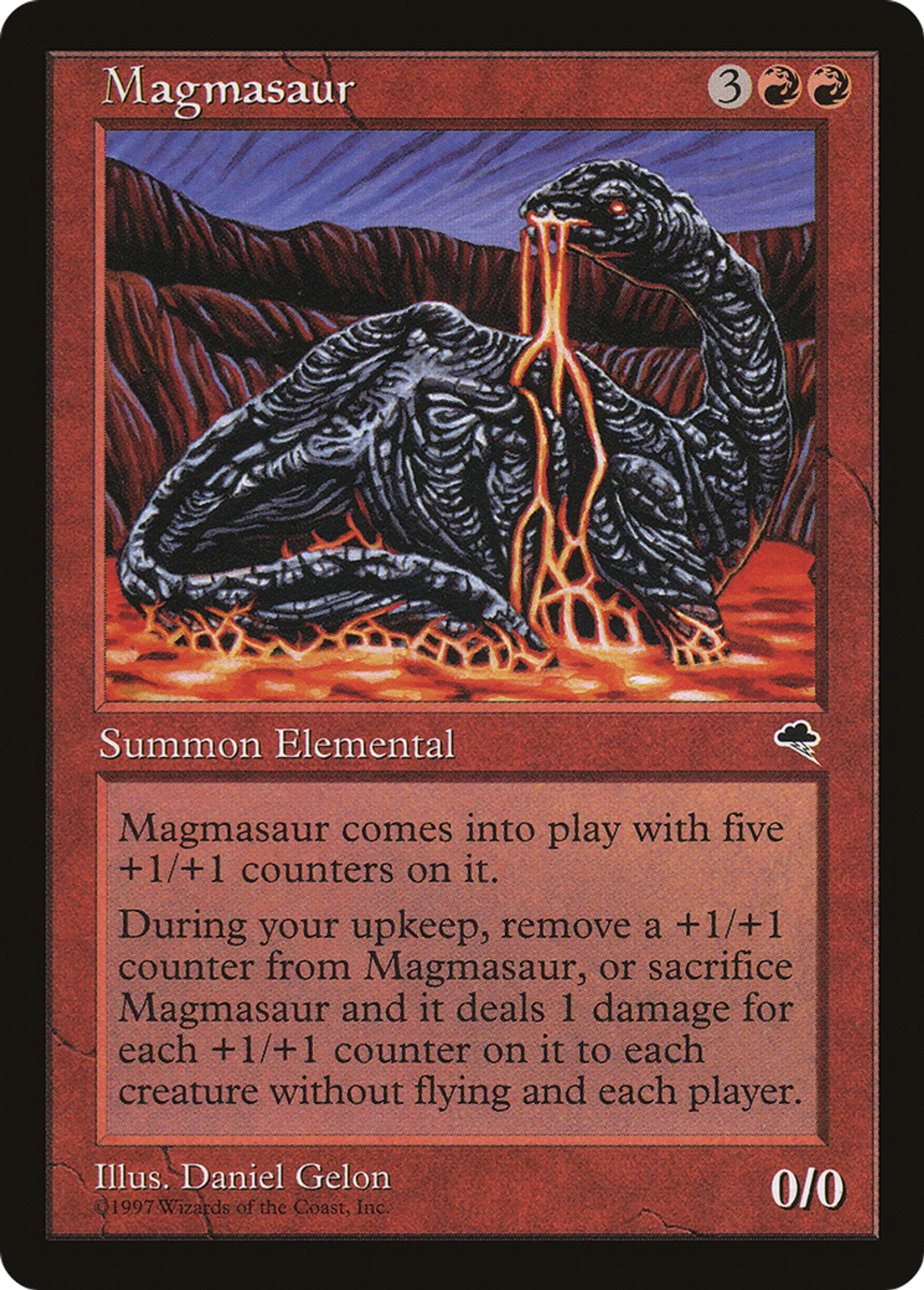 Magmasaur — Tempest — Magic: The Gathering
