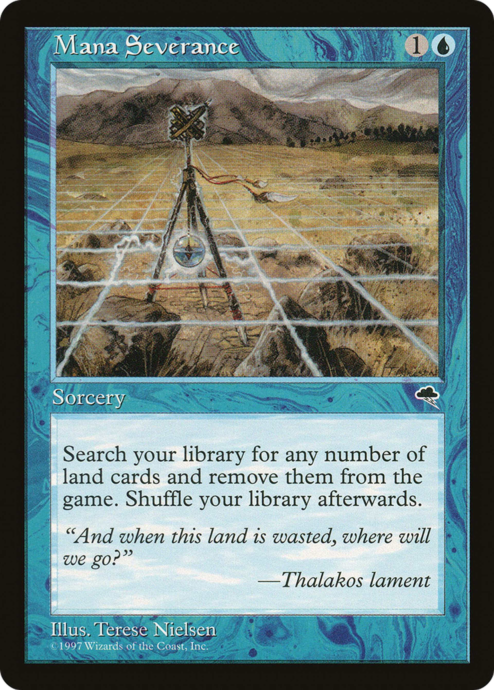 Mana Severance — Tempest — Magic: The Gathering