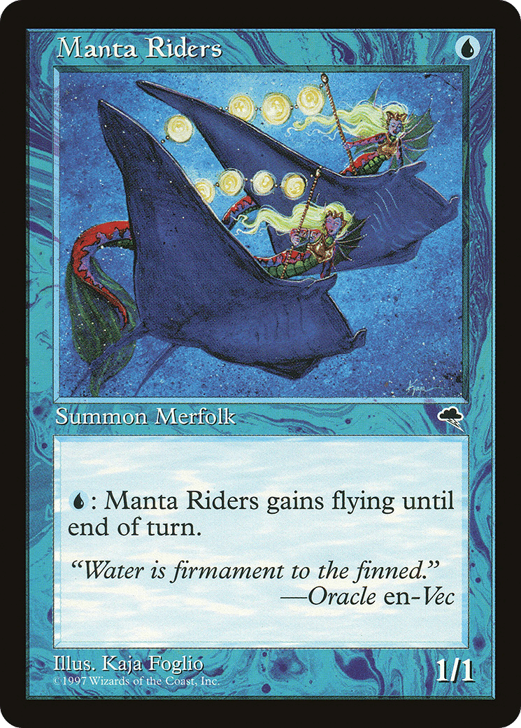 Manta Riders — Tempest — Magic: The Gathering